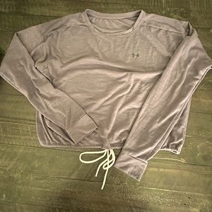 Under Armour long sleeve top, purple grey colored, NO TAGS, size M